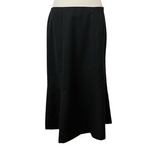 Brooks Brothers Black Wool Skirt